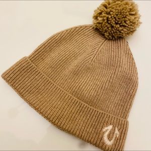 BNWT TRUE RELIGIOUS WOOL HAT KHAKI